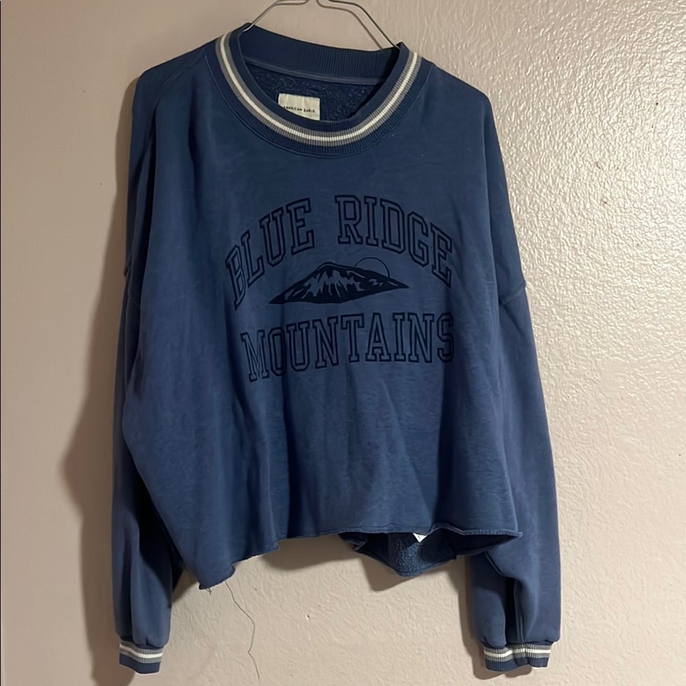 American Eagle Outfitters Blue Ridge Mountains Sweater
